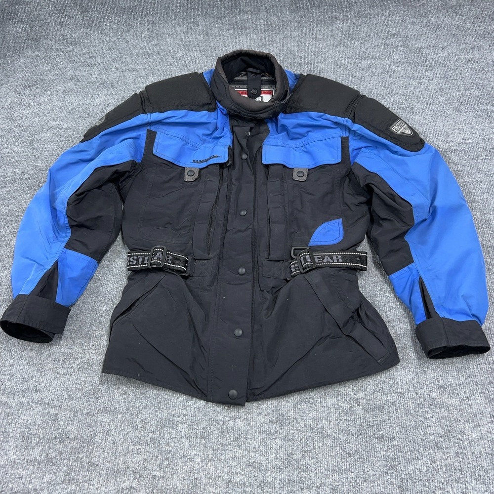 First Gear Jacket Womens XL Black‎ Kilimanjaro Motorcycle Long Sleeve Padded